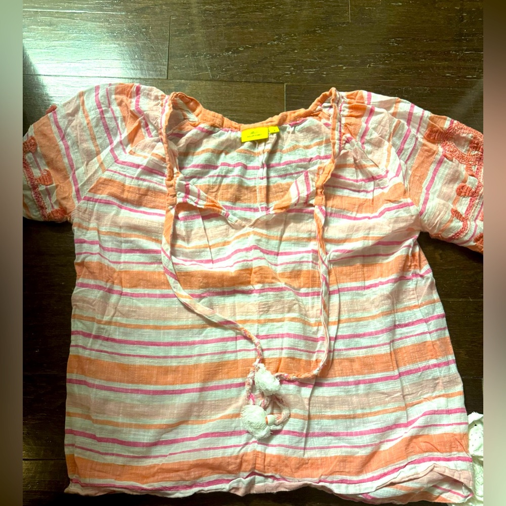 Roller Rabbit Short Sleeve Linen Shirt